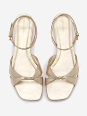 Reformation Marigold Flat Sandal - Gold