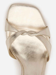Reformation Margo Wedge Sandal - Gold