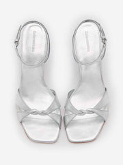 Reformation Margo Wedge Sandal - Silver