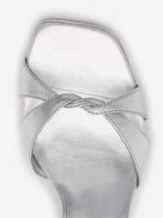Reformation Margo Wedge Sandal - Silver