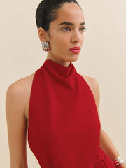 Reformation Ketra Knit Top - Red