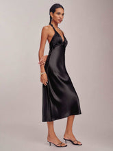 Reformation Nora Silk Dress - Black