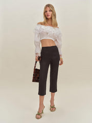 Reformation Elise Top - White