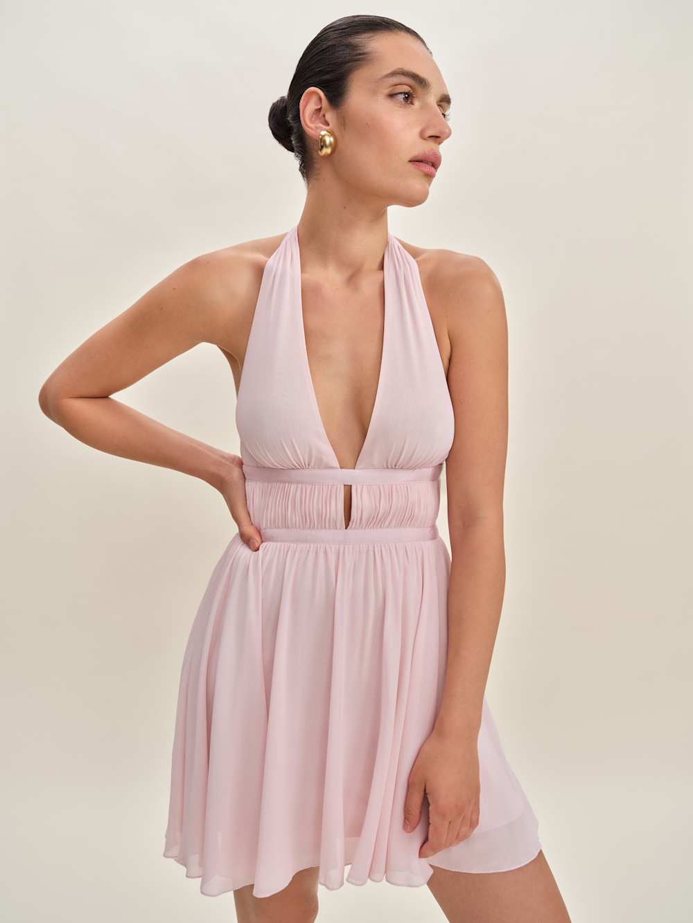 Reformation Anders Dress - Cherry Blossom