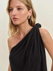Reformation Harvey Knit Top - Black