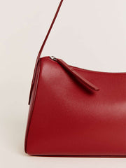 Reformation Hannah Shoulder Bag - Lipstick Leather