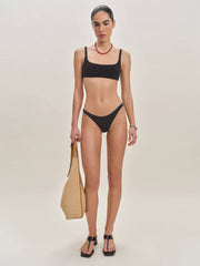 Reformation Kauaii Bikini Top - Black