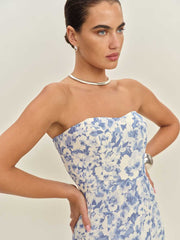 Reformation Aivana Dress - Larkspur