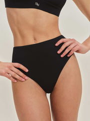 Reformation Ana Bikini Bottom - Black