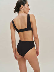 Reformation Ana Bikini Bottom - Black