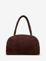 Reformation Arianna Bag - Chocolate Suede