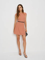 Reformation Yves Knit Dress - Pamplona Dot