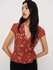 Reformation Clemence Top - Borsa
