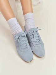 Reformation Terra Sneaker - Mist Suede