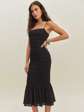 Reformation Seren Dress - Black