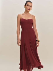 Reformation Fredo Dress - Chianti
