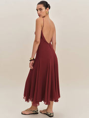Reformation Fredo Dress - Chianti
