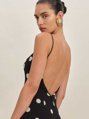 Reformation Fredo Dress - Moon Dot
