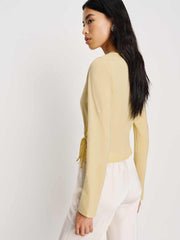 Reformation Perrin Knit Top - Blonde