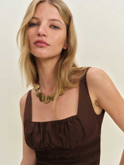 Reformation Jeanette Top - Cafe
