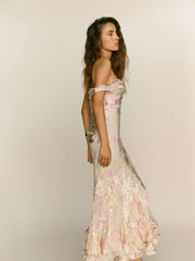 Reformation Evanthe Dress - Summer Haze