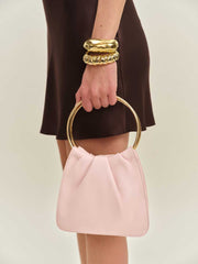 Reformation Liliana Mini Bag - Rose Leather