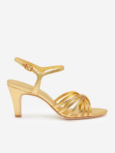 Reformation Paloma Heeled Sandal - Vintage Gold