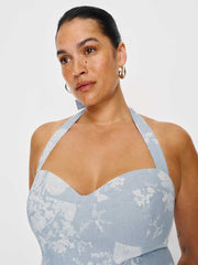 Reformation Tala Linen Dress Es - Angelic