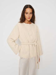 Reformation Palmer Jacket - Cream