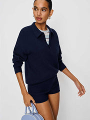 Reformation Darla Sweater Set - Twilight