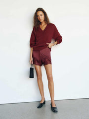 Reformation Fern Satin Short - Romance