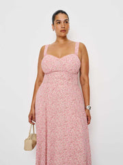 Reformation Lela Dress Es - Rosin