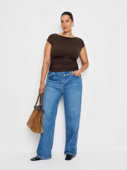 Reformation Madelyn Knit Top Es - Mole