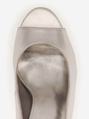 Reformation Paulette Platform Sandal - Golden Haze Leather