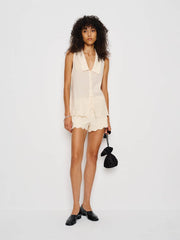 Reformation Bluebell Two Piece - Cream