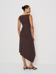 Reformation Luke Knit Dress - Mole