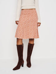 Reformation Cora Knit Skirt - Mulberry