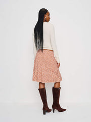 Reformation Cora Knit Skirt - Mulberry
