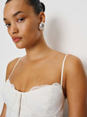 Reformation Italiana Top - White