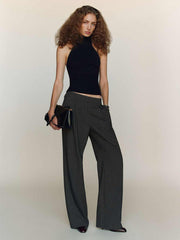 Reformation Leni Cashmere Halter - Black