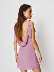 Reformation Dorsia Dress - Sugar Plum