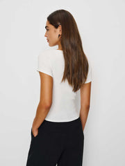 Reformation Talia Tee - White