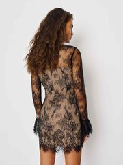 Reformation Teanna Dress - Black