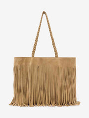Reformation Luna Tote Bag - Hazel Suede