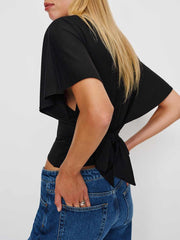 Reformation Avery Knit Top - Black