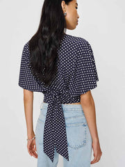 Reformation Avery Knit Top - Dream Dot