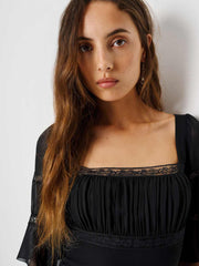 Reformation Laverna Dress - Black