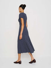Reformation Afton Dress - Dream Dot