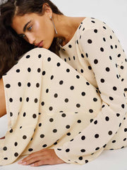 Reformation Esra Dress - Sundae Dot