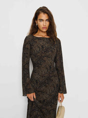 Reformation Esra Dress - Venom